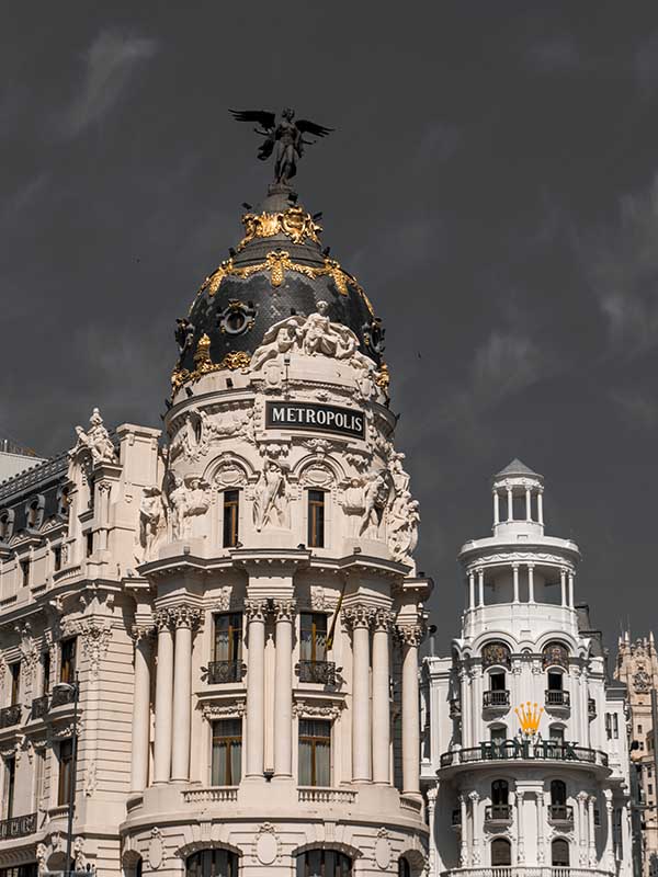 Metropolis Building Madrid Barajas Airport Madrid